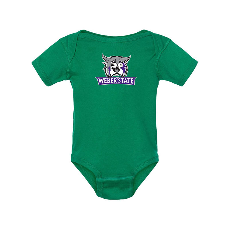 Weber State Wildcats Rabbit Skins Infant Baby Rib Bodysuit